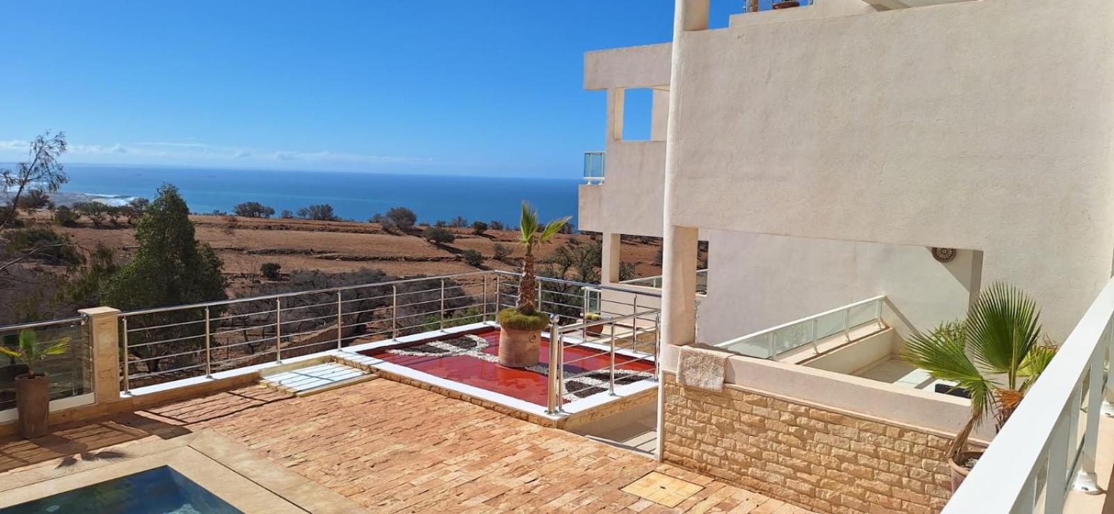 Taghazout Ocean With Pool , Fitness And Ocean View Apartman Kültér fotó
