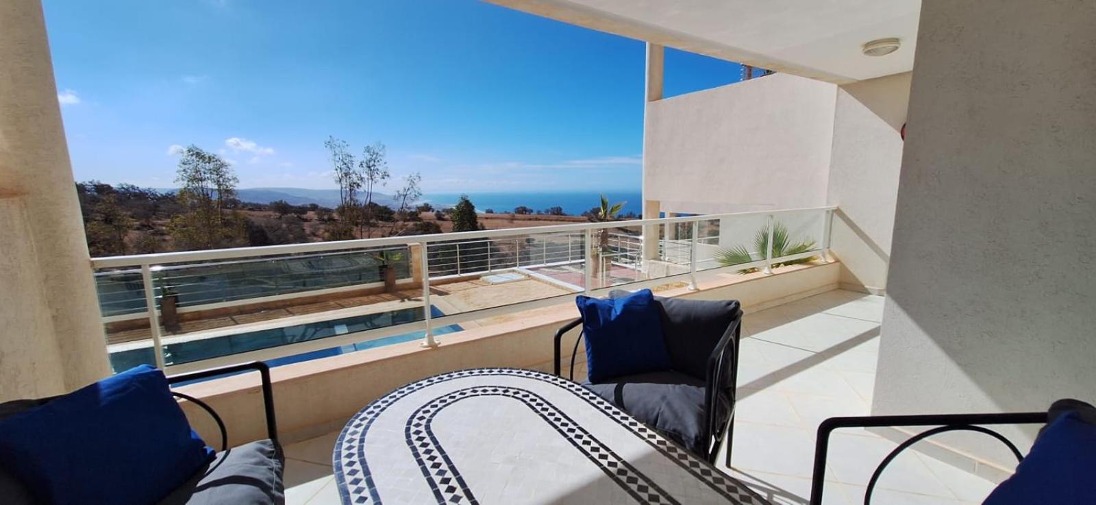 Taghazout Ocean With Pool , Fitness And Ocean View Apartman Kültér fotó