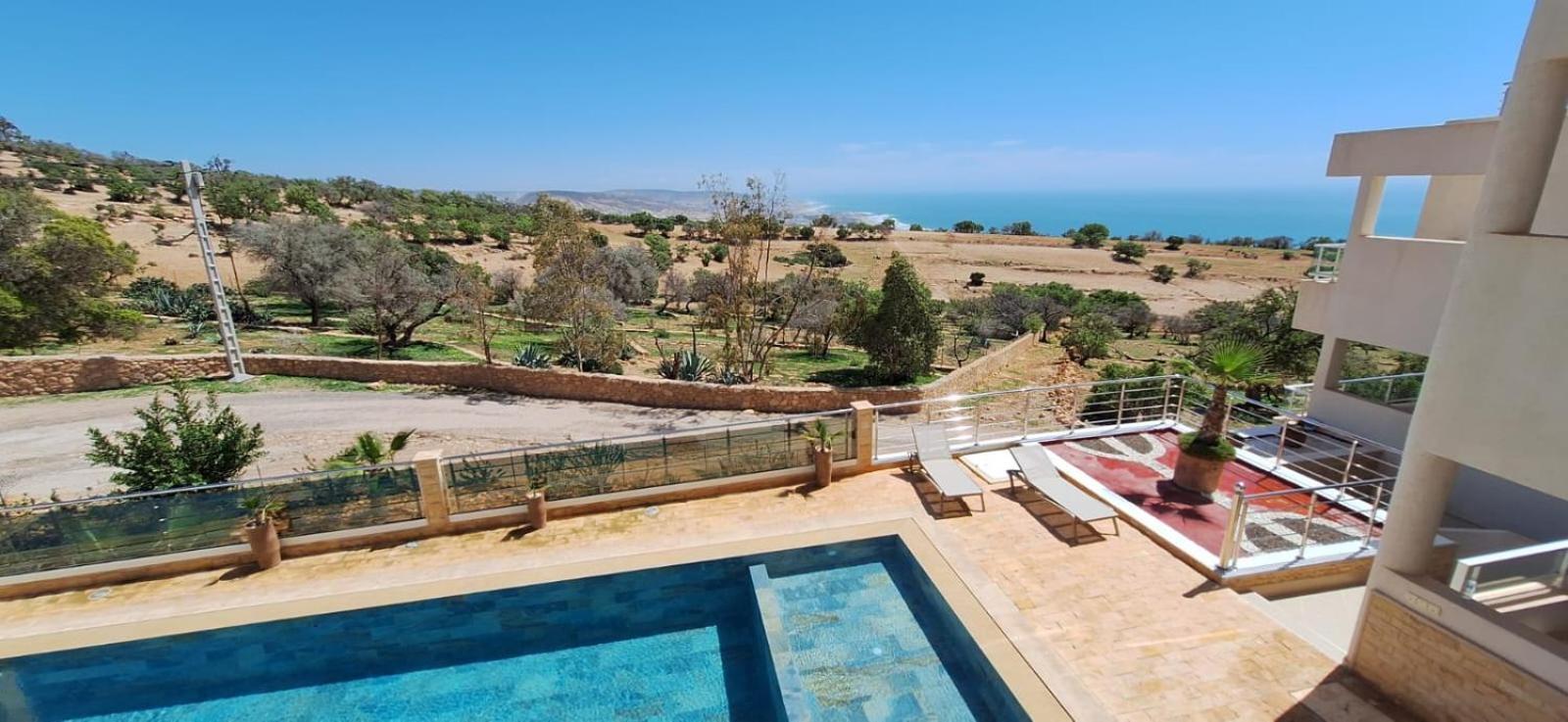 Taghazout Ocean With Pool , Fitness And Ocean View Apartman Kültér fotó