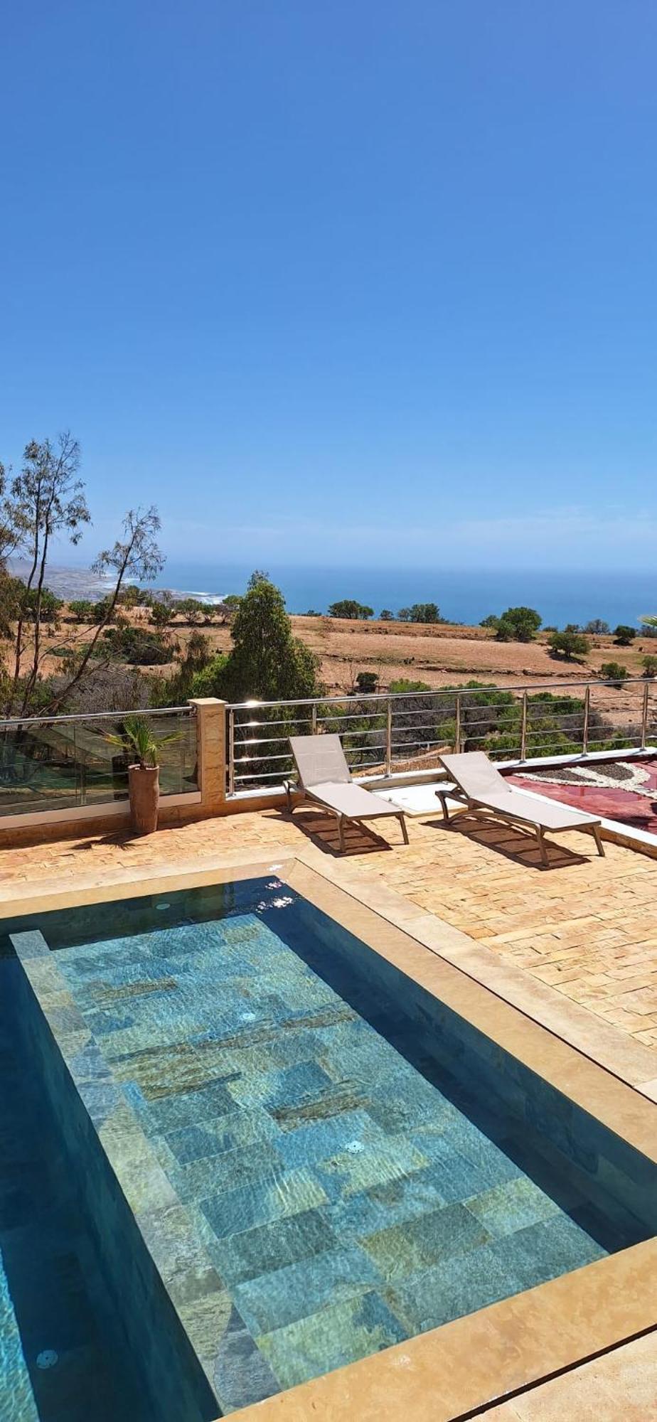 Taghazout Ocean With Pool , Fitness And Ocean View Apartman Kültér fotó